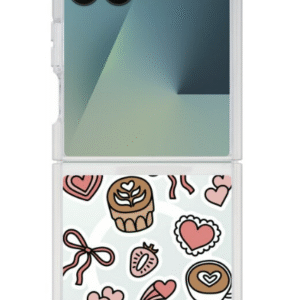Cafe Stickers Galaxy Z Flip 7 磁吸透明保護殻
