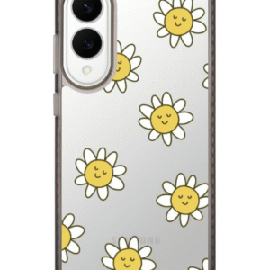 Happy Flowers Galaxy S25 Edge 氣墊防摔保護殼